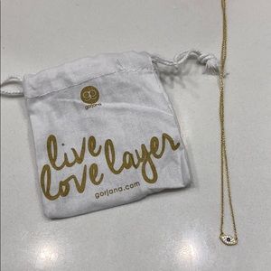 Gorjana evil eye necklace